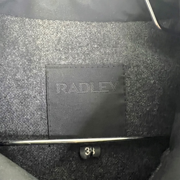 RADLEY BLACK COAT MEN WOOL  LINING POLYESTER SHELL MEN SIZE 38 - Picture 13 of 15